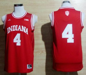 Maillot De Basket Indiana Hoosiers Victor Oladipo 4 Big 10 Patch NCAA Basketball Authentique Cardinal
